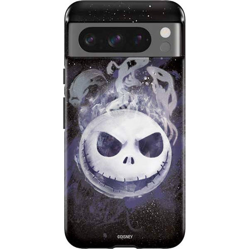 Disney The Nightmare Before Christmas Jack Skellington Face Art Google Pixel 8 Pro Impact Case